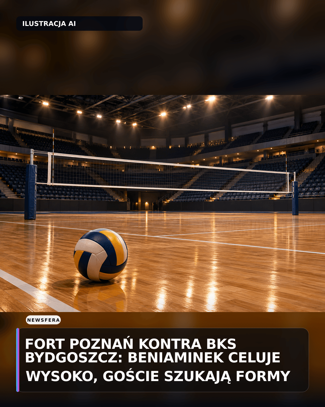 FORT Poznań kontra BKS Bydgoszcz: beniaminek celuje wysoko, goście szukają formy