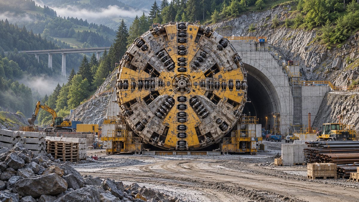Trzecia maszyna TBM z Chin jedzie do Małopolski