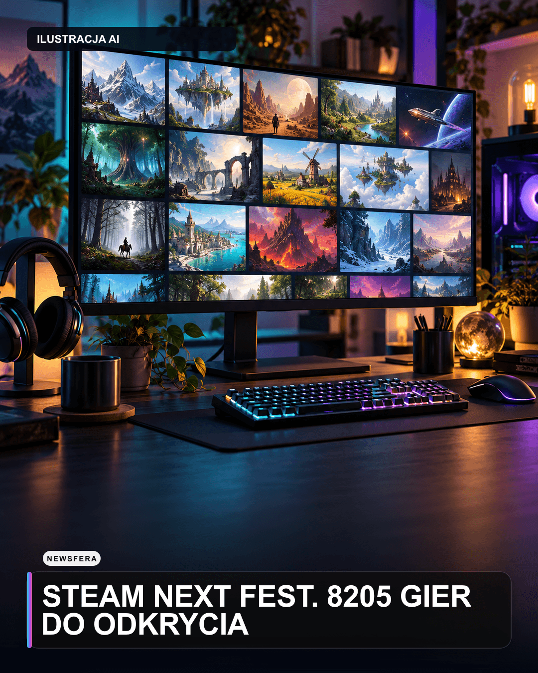 Steam Next Fest. 8205 gier do odkrycia