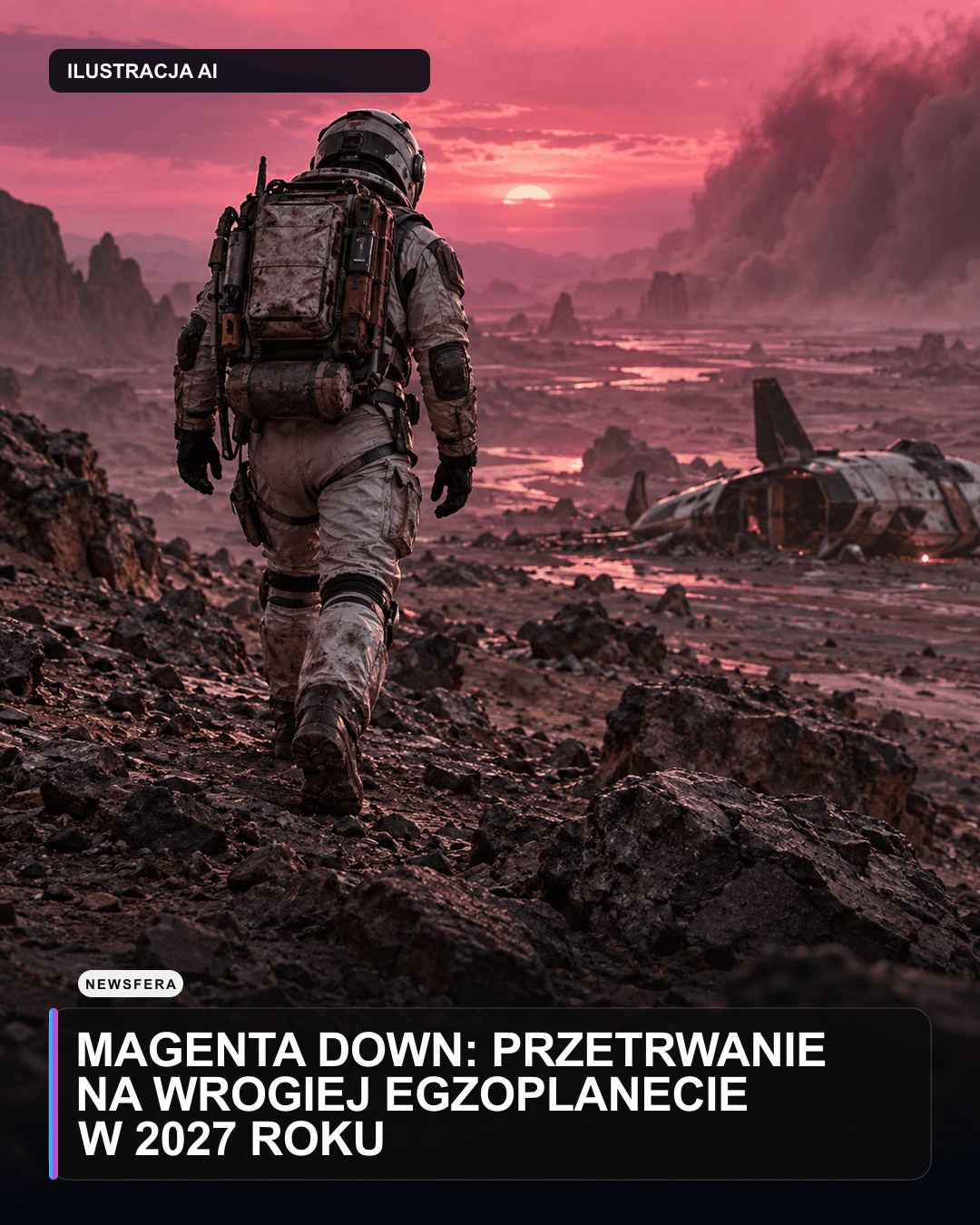 Magenta Down: przetrwanie na wrogiej egzoplanecie w 2027 roku