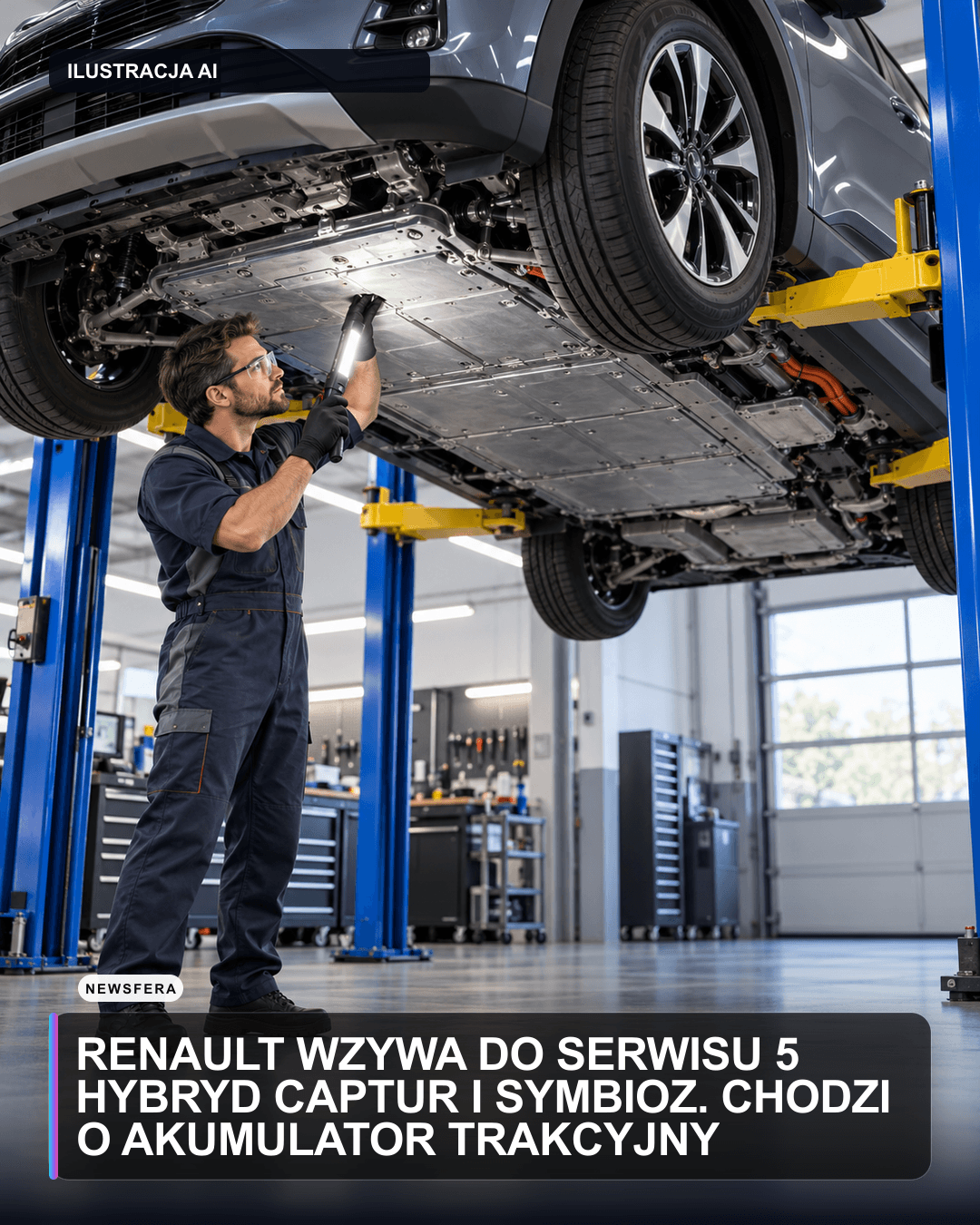 Renault wzywa do serwisu 5 hybryd Captur i Symbioz. Chodzi o akumulator trakcyjny