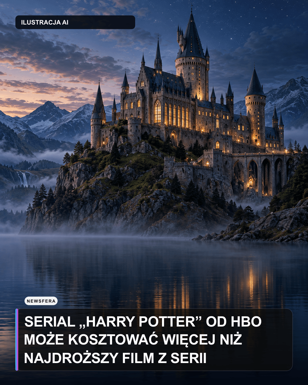 Serial „Harry Potter” od HBO może kosztować więcej niż najdroższy film z serii