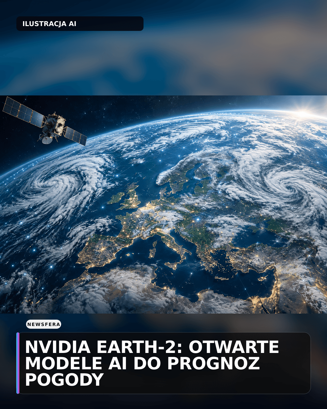 NVIDIA Earth-2: otwarte modele AI do prognoz pogody