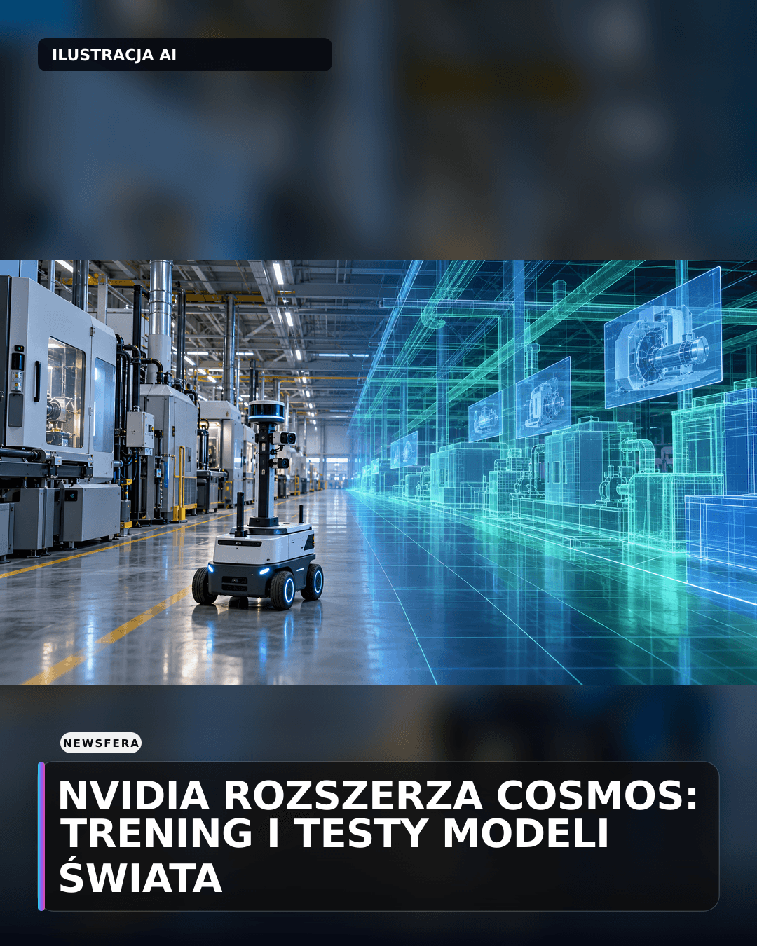 NVIDIA rozszerza Cosmos: trening i testy modeli świata