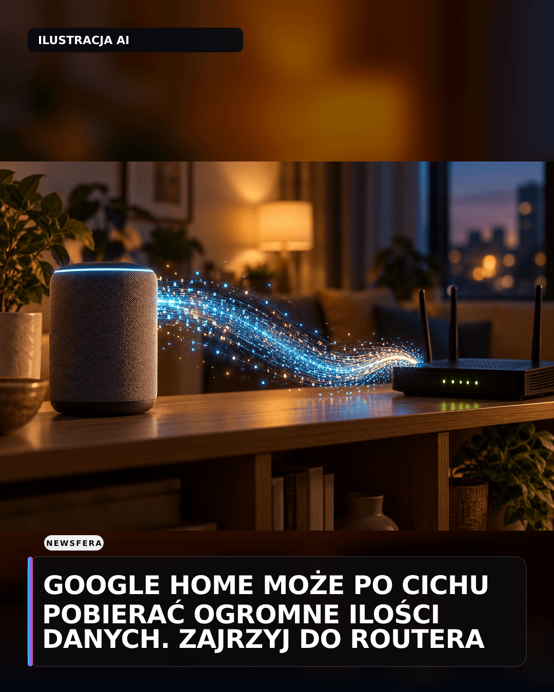 Google Home może po cichu pobierać ogromne ilości danych. Zajrzyj do routera