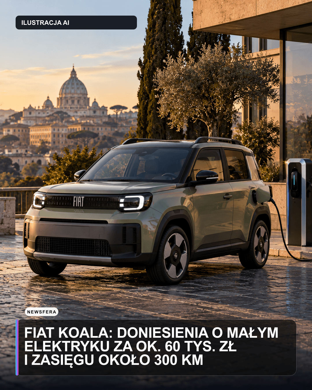 Fiat Koala: doniesienia o małym elektryku za ok. 60 tys. zł i zasięgu około 300 km