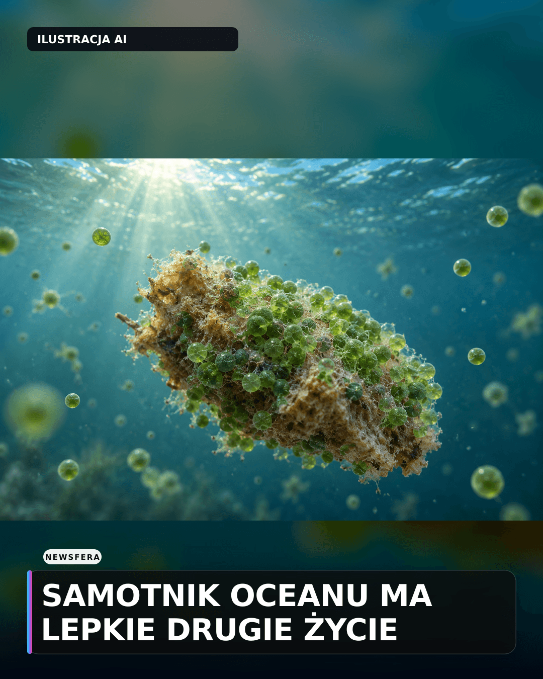 Samotnik oceanu ma lepkie drugie życie