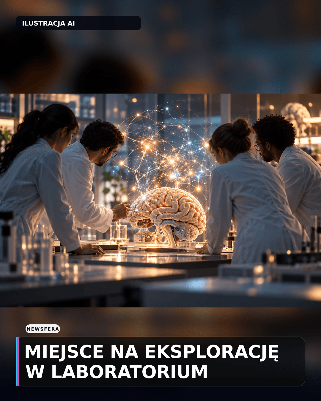Miejsce na eksplorację w laboratorium